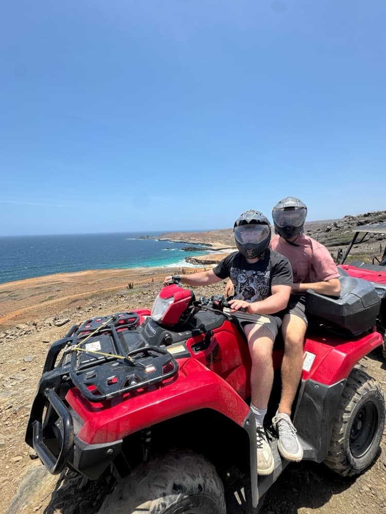 ATVs, Aruba coast