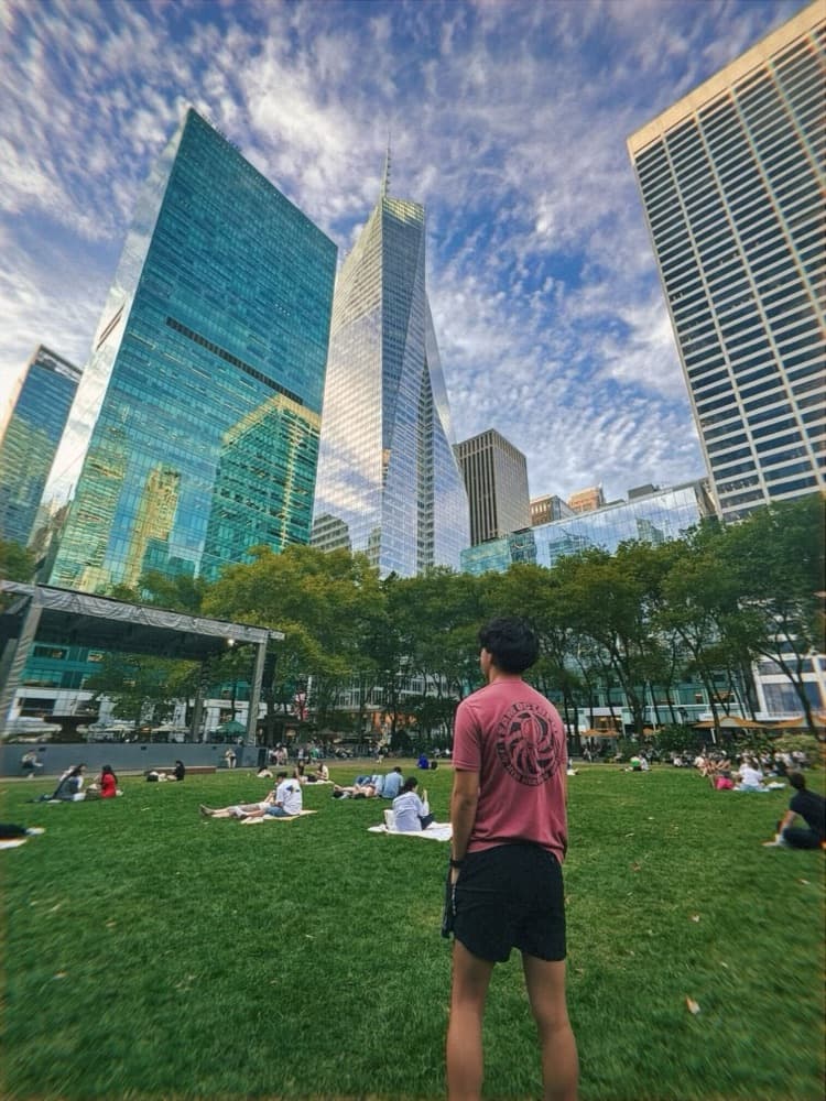 bryant park lunch break