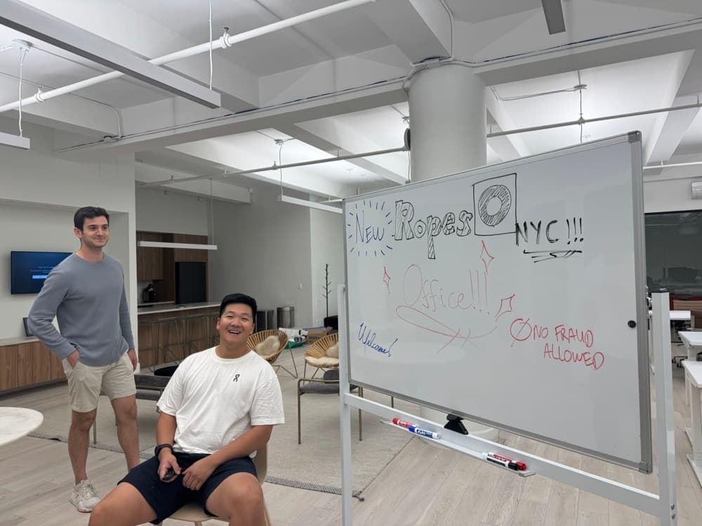 new office, day one